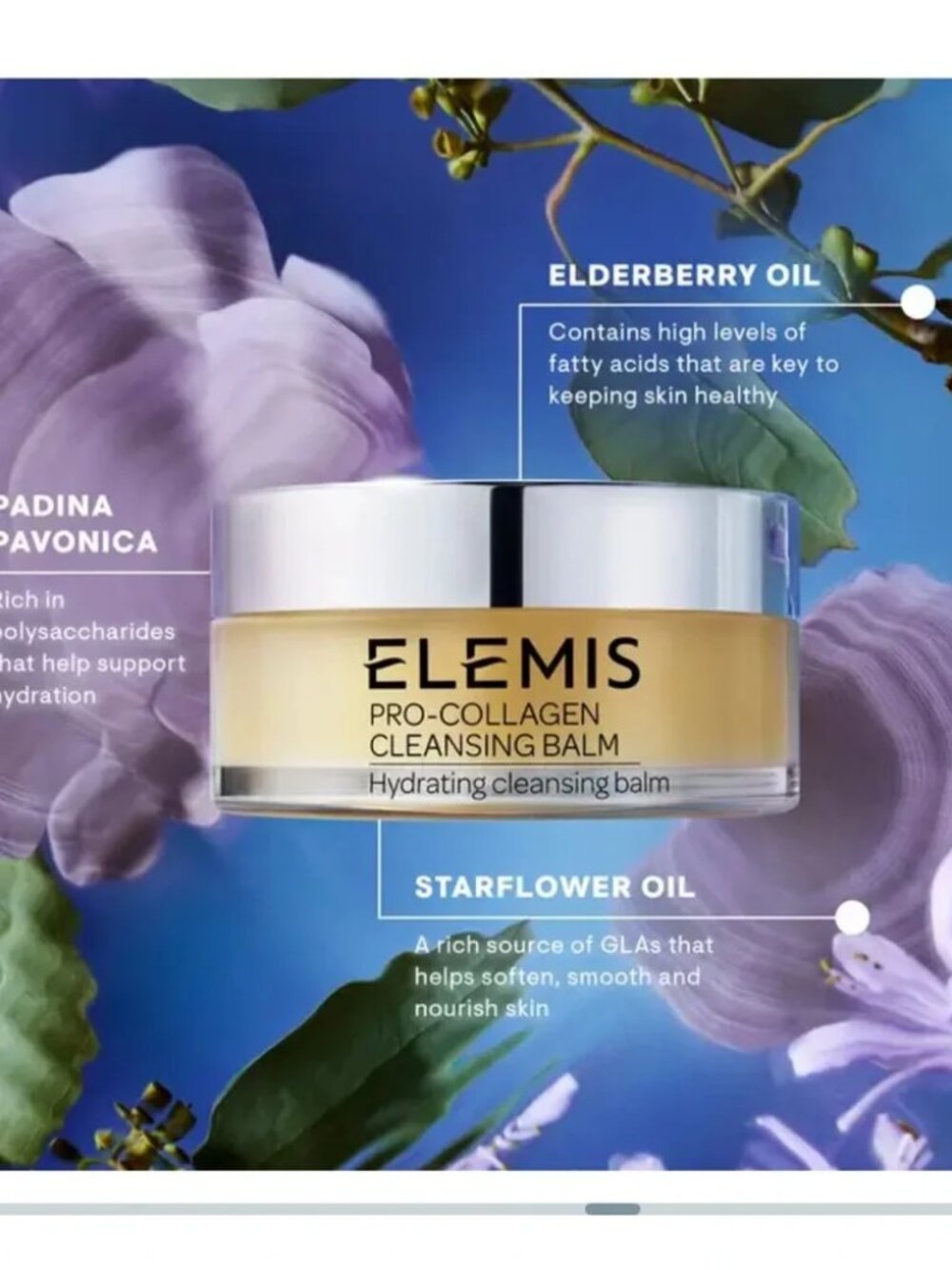 Elemis Pro-Collagen Naked Cleansing Balm 3.7oz